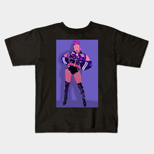 Aimee Yonce Kids T-Shirt by KaiVerroDesigns